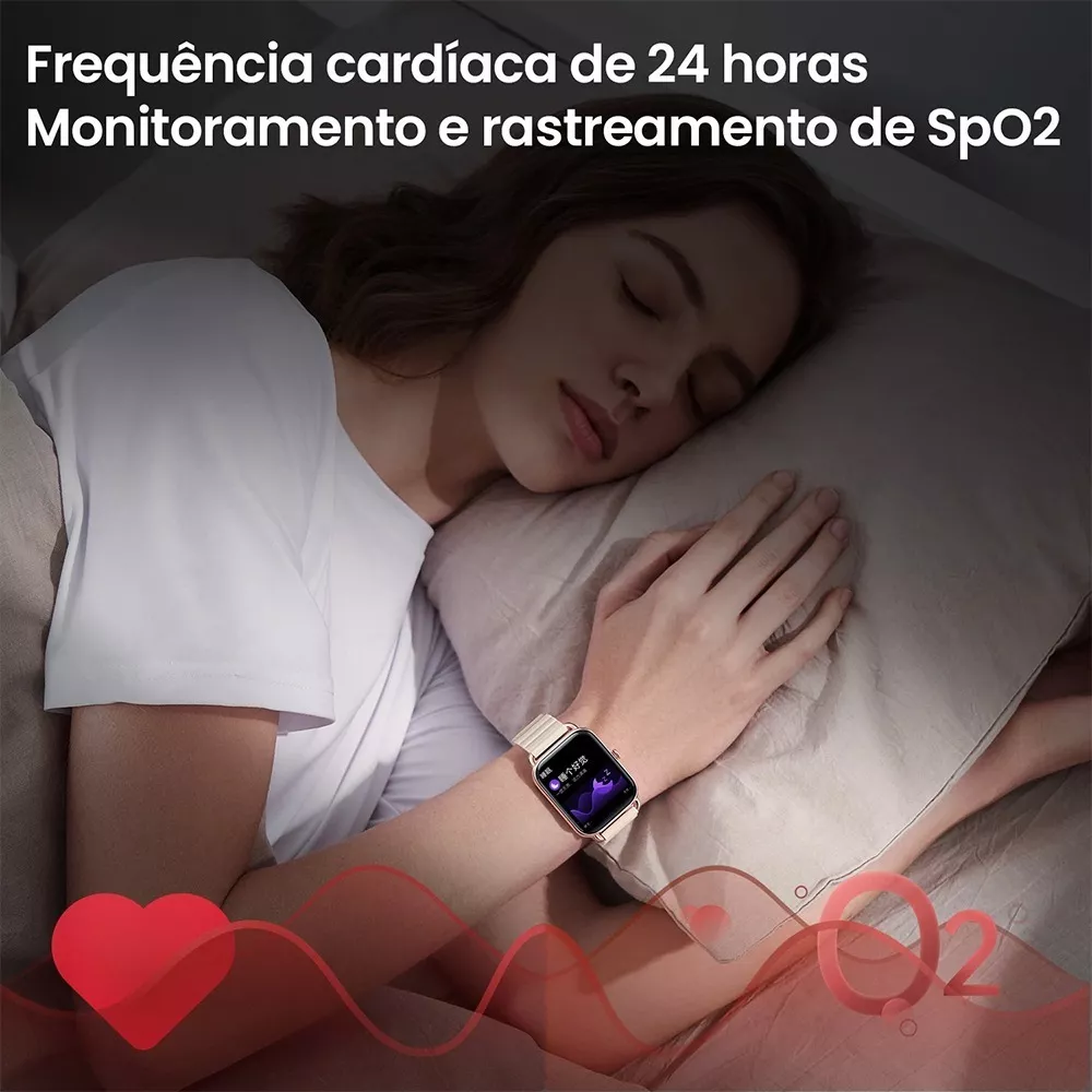 Haylou RS4 Plus frequencia cardiaca