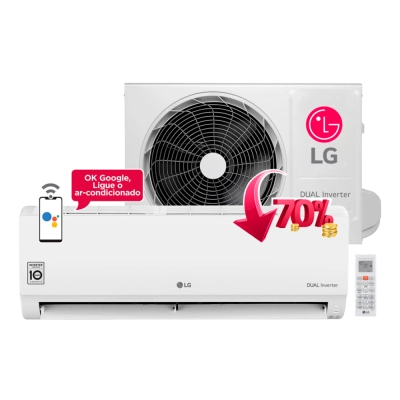 LG dual inverter voice equipamento